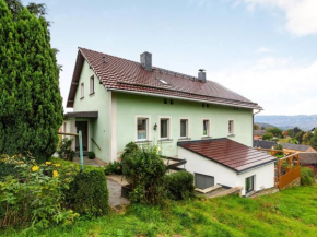 Holiday home in Saxon Switzerland with mountain view terrace and garden